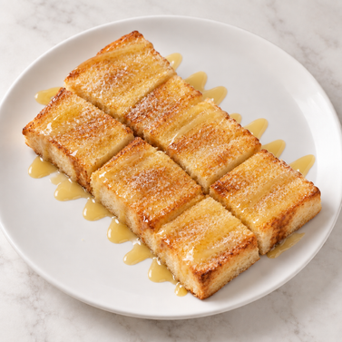 Roti Bakar Butter Gula