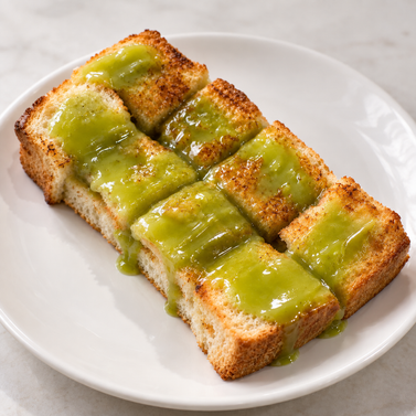 Roti Bakar Pandan Kaya